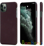 Чехол Pitaka MagEZ Case для iPhone 11 Pro Max (Черно-красный) | фото №0