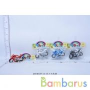 МОТОЦИКЛ инерц. цвет в ассорт. в пак. в кор.2*720шт | фото №0