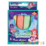 Набор д/творчества мелки цветные MultiArt Enchantimals, 4 цвета в русс. кор. в кор.6*24шт | фото №0