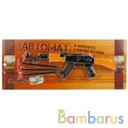 АВТОМАТ "ИГРАЕМ ВМЕСТЕ" СТРЕЛЯЕТ ПУЛЯМИ С ПРИСОСКАМИ НА БЛИСТЕРЕ (РУСС. УП.) в кор.2*60шт | фото №0