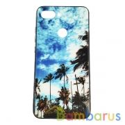 Чехол бампер Monaco Case для Xiaomi Mi8 Lite (Palms) | фото №0