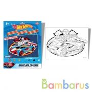 Набор д/дет тв-ва ХОТ ВИЛС роспись холста по номерам (17х23см) MultiArt в кор.50шт | фото №0