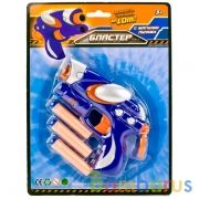 БЛАСТЕР "ИГРАЕМ ВМЕСТЕ" С МЯГКИМИ ПУЛЯМИ НА БЛИСТЕРЕ (РУСС. УП.) в кор.2*84шт | фото №0