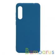 Силиконовый чехол Nano 2.0мм для Xiaomi CC9E/Mi A3 (Темно-синий) | фото №0