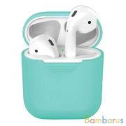 Чехол силиконовый Deppa для AirPods (Мятный) | фото №0