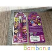 Косметика ДЛЯ ДЕВОЧЕК СКАЗОЧНЫЙ ПАТРУЛЬ тушь для волос свет тем 10мл роз бл МИЛАЯ ЛЕДИ в кор.6*24шт | фото №0