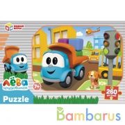 Грузовичок Лёва. Пазлы классические в коробке. Пазл 260 деталей. Умные игры в кор.12шт | фото №0