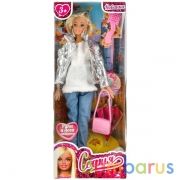 Кукла 29 см София берем,1 младенец,в куртке, расческа в комплекте, кор КАРАПУЗ в кор.24шт | фото №0