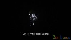 FD6043 WHITE STROBE WATERFALL 6 " | фото №0