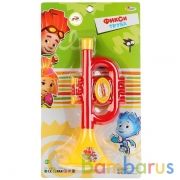 ТРУБА "ИГРАЕМ ВМЕСТЕ" ФИКСИКИ, ЦВЕТ В АССОРТ. НА БЛИСТЕРЕ (РУСС. УП.) в кор.2*30шт | фото №0