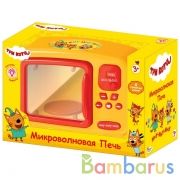 Микроволновая печь "ТРИ КОТА" свет, в кор., 26*14,5*19,5см ТМ "ИГРАЕМ ВМЕСТЕ" в кор.2*18шт | фото №0