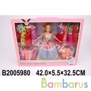 Кукла 29см с набором одежды, в ассорт. 714 в кор. в кор.2*18шт | фото №0