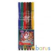 Фломастеры ХОТ ВИЛС 6цв, круглые Умка в кор.4*24шт | фото №0