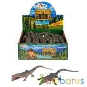 Игрушка пластизоль тянучка Играем вместе крокодил 36см 2асс. в дисплее уп-30шт в кор.5уп | фото №0