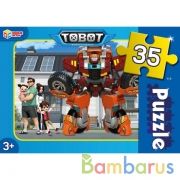 ТОБОТЫ. Макси-пазлы  в коробке. Пазл 35 деталей. Умные игры в кор.24шт | фото №0