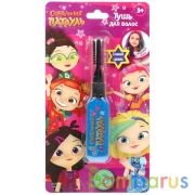 Косметика ДЛЯ ДЕВОЧЕК СКАЗОЧНЫЙ ПАТРУЛЬ тушь для волос, 15мл, синий, блист МИЛАЯ ЛЕДИ в кор.4*24шт | фото №0