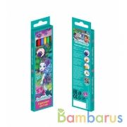 Цветные карандаши ЭНЧЕНТИМАЛС 6цв, шестигран Умка в кор.20*24шт | фото №0