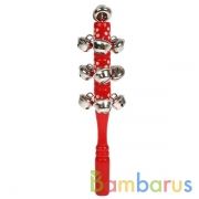 Игрушка деревянная погремушка бубенцы Буратино в кор.400шт | фото №0