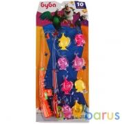 Игра рыбалка БУБА магниты, блист.25,5*59*4см ИГРАЕМ ВМЕСТЕ в кор.2*48шт | фото №0