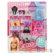 Аксессуары для кукол 16 акс:обувь,сумочки,серьги,расческа и др. КАРАПУЗ в кор.64шт | фото №0