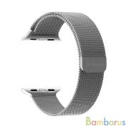 Ремешок Deppa Band Mesh для Apple Watch 38/40 mm, нержавеющая сталь (Серебристый) | фото №0