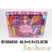 Кукла 29см с набором одежды, в ассорт. 263G в кор. в кор.2*18шт | фото №0