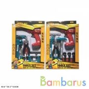 Набор строит. инструментов 932-2 в кор. в кор.48шт | фото №0