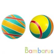 МЯЧ Д. 100ММ  СЕРИЯ "ПЛАНЕТЫ" РУЧНОЕ ОКРАШ. в кор.50шт | фото №0