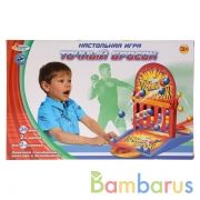 ИГРА НАСТОЛЬНАЯ "ИГРАЕМ ВМЕСТЕ" "ТОЧНЫЙ БРОСОК" 20788 В РУСС. КОР. 41*26,5*6СМ в кор.2*12шт | фото №0