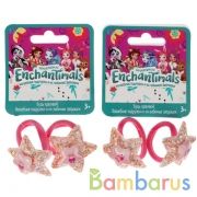 Акс-ры д/девочек ЭНЧЕНТИМАЛС резинки д/волос с украш. звездочки, 2шт МИЛАЯ ЛЕДИ уп-10шт в кор.300уп | фото №0