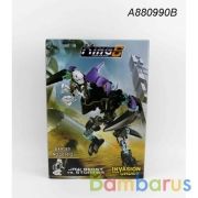 Конструктор робот, с аксесс. в кор. 26*18*7см в кор.2*36шт | фото №0