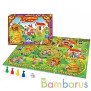 ИГРА НАСТОЛЬНАЯ. ПУТЕШЕСТВИЕ ПО СКАЗКЕ "ТРИ ПОРОСЕНКА" в кор.12шт | фото №0