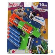 Бластер БУБА мягкие пули блис.18,5*24*5см ИГРАЕМ ВМЕСТЕ в кор.2*72шт | фото №0