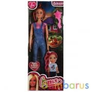 Кукла 29 см София на даче, расческа в комплекте, в коробке КАРАПУЗ в кор.24шт | фото №0