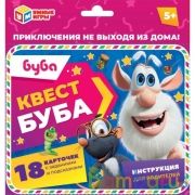 Квест Буба. (18 карточек). Кор.: 170*138*40мм 4+0, карточки 76х106мм 4+4. Умные игры в кор50шт | фото №0