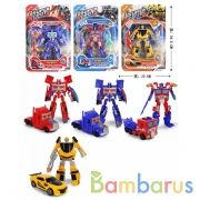 Робот -машина c аксесс. в ассорт. на карт. в кор.2*60шт | фото №0