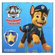 Набор из 4-и кубиков,пленка Щенячий Патруль ИГРАЕМ ВМЕСТЕ в кор.80наб | фото №0