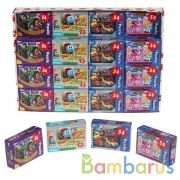 Микс. Пазлы классические в коробке. Пазл 54 детали. Умные игры в уп.32шт в кор.8уп | фото №0