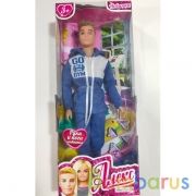 Кукла 29 см Алекс руки и ноги сгибаются, в спортивном костюме КАРАПУЗ в кор.24шт | фото №0