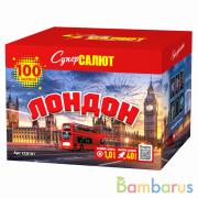 СуперСалют СС8101 Батарея салютов  Лондон (1,0"х100) Фейерверк | фото №0