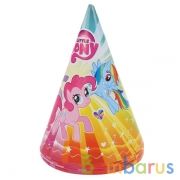 НАБОР ИЗ 6-И КОЛПАКОВ "ИГРАЕМ ВМЕСТЕ" ДИЗАЙН MY LITTLE PONY В ПАК. (РУСС. УП.) в кор.6*24наб | фото №0