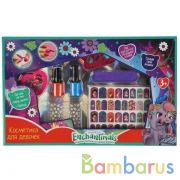 Косметика ДЛЯ ДЕВОЧЕК ЭНЧЕНТИМАЛС лак, пилка, разделитель, наклейки,кор. МИЛАЯ ЛЕДИ в кор.2*36шт | фото №0