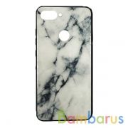 Чехол бампер Glass Case для Xiaomi Mi8 Lite (White) | фото №0