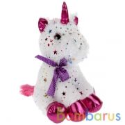 Игрушка мягкая единорог звездочка розовый  23 см без чипа, в пак. МУЛЬТИ-ПУЛЬТИ в кор.72шт | фото №0