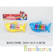 Ксилофон цвет в ассорт. в пак. (русс. уп.) в кор.2*144шт | фото №0