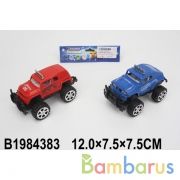 Машина инерц. цвет в ассорт. в пак. в кор.4*105шт | фото №0