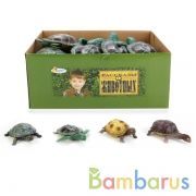 ТЯНУЧКИ ЧЕРЕПАХИ "ИГРАЕМ ВМЕСТЕ" В АССОРТ. 5" С ХЭНТЭГОМ В ДИСПЛЕЕ (РУСС. УП.) УП-20ШТ в кор.12уп | фото №0