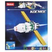 Конструктор пласт. космич. корабль 67дет. в русс. кор. в кор.90шт | фото №0