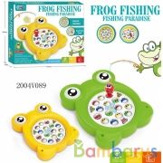 Игра рыбалка на бат. звук, цвет в ассорт. 989-01B в кор. в кор.2*36шт | фото №0