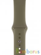 Ремешок Sportband для Apple Watch 38/40mm силиконовый (Хаки) | фото №0